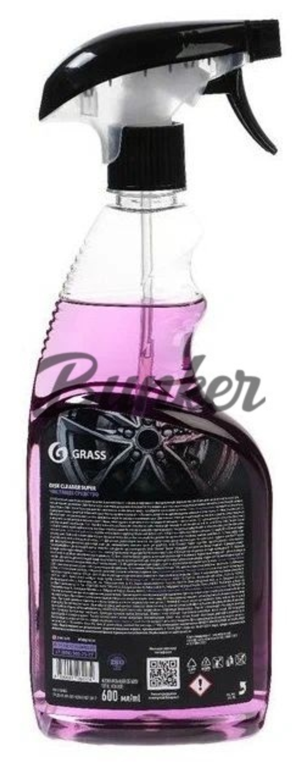 Disk Cleaner Super (600мл)/6 - Средство для очистки колесных дисков НЕЙТРАЛЬНОЕ с индикатором