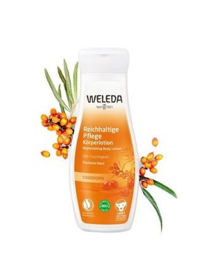 WELEDA Облепиховое питающее молочко для тела 200 мл