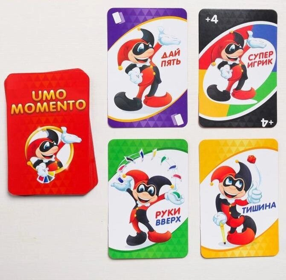 Карточная игра «UMOmomento», 70 карт