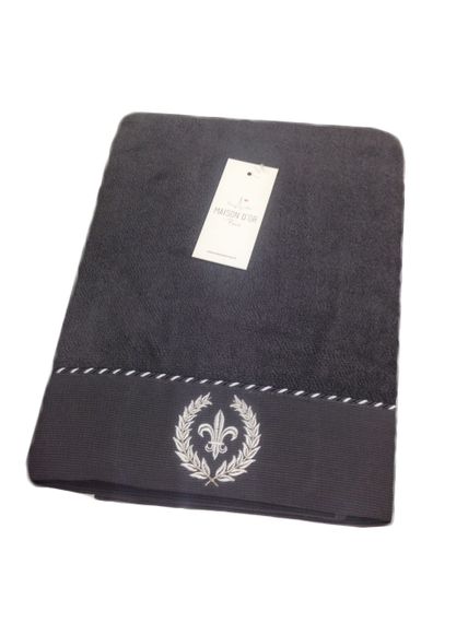 SEYMOUR - СЕЙМУР серый полотенце махровое Maison Dor(Турция) .