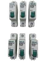 Автоматический выключатель 1-пол. 25А тип C 4,5кА серия ВА-101 DEKraft (6шт)