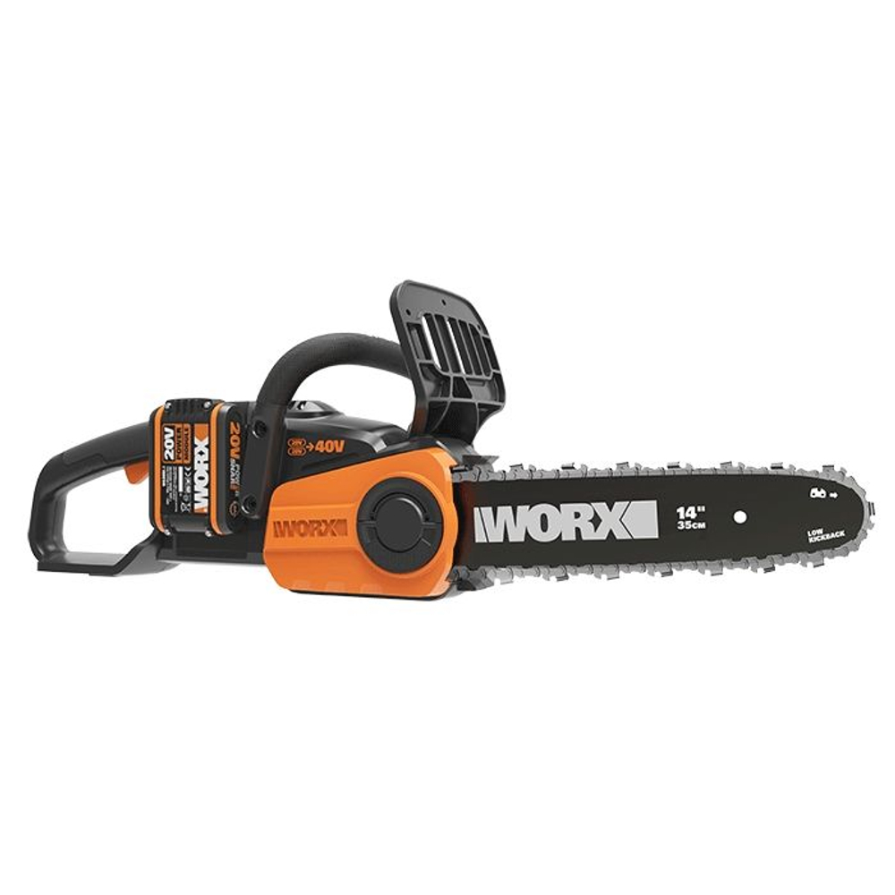 Цепная пила аккумуляторная WORX WG384E.9