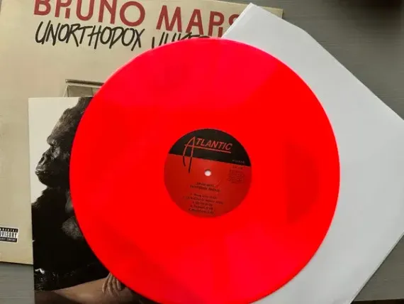 Bruno Mars – Unorthodox Jukebox - Neon Coral LP