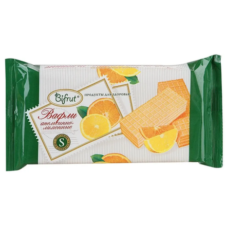Вафли апельсинно-лимонные Bifrut 100 гр