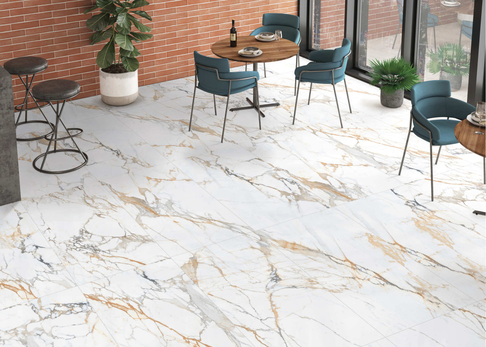 NT Ceramic Marmo Camela Statuario Mat 60x120