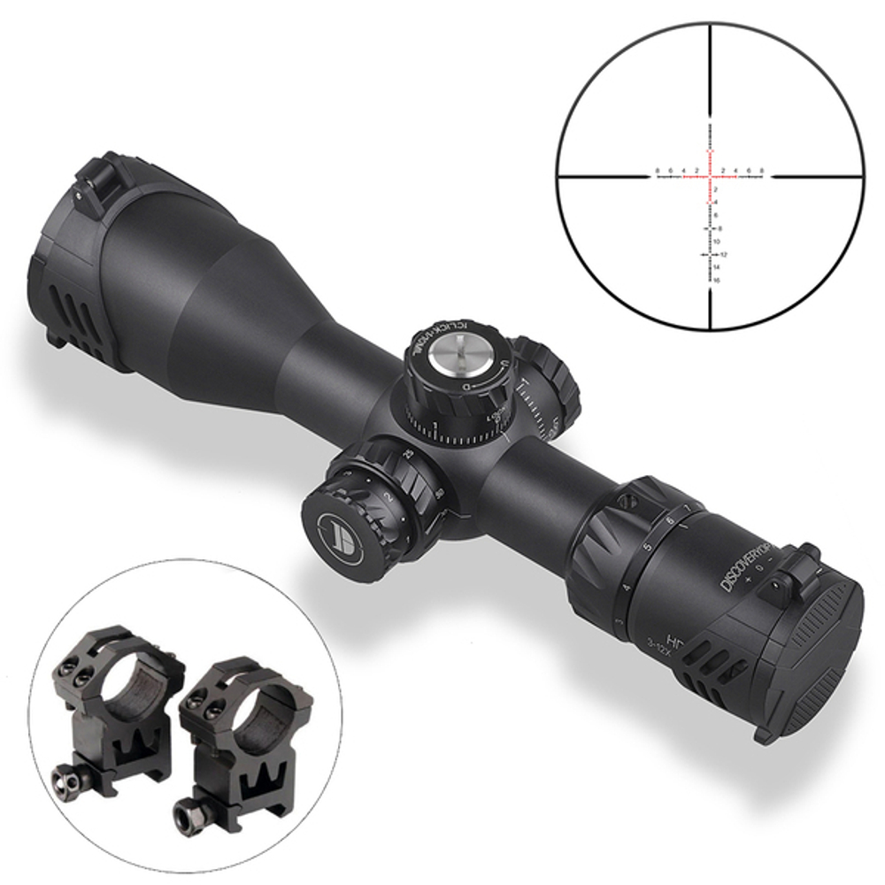 Оптический прицел DISCOVERY HD GEN2 3-12X44SFIR FFP D-30mm