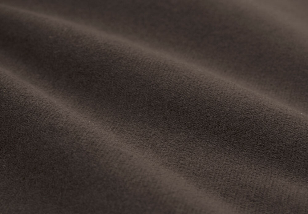 Стул "Анрэкс" (RAL 1013,белый, ткань NEWTONE BROWN)