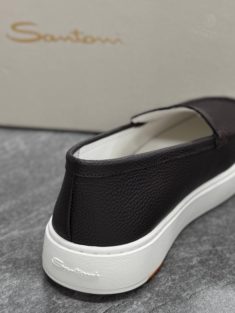 Лоферы Santoni