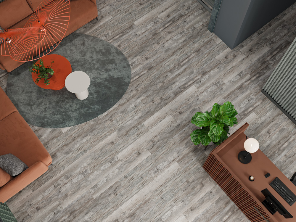 Ламинат SPC CronaFloor WOOD Сосна Монблан