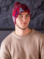 Шапка зимняя вязаная детская