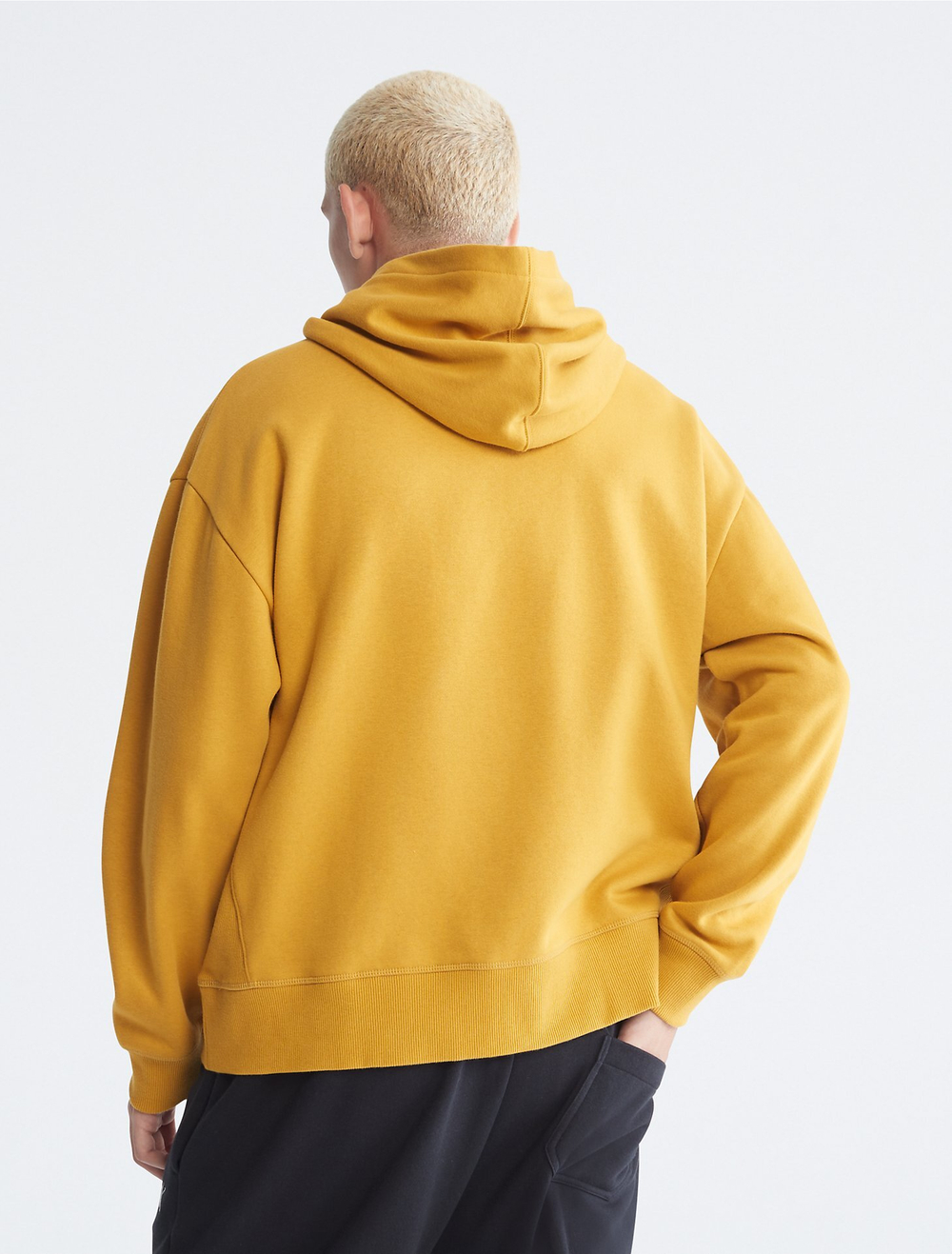 Худи Calvin Klein Relaxed Fit Archive Logo Fleece Sorbet/Yellow