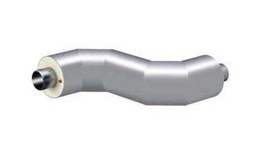 Z-образный элемент трубопровода  эл/св 720х8,0-1-ППУ-ОЦ