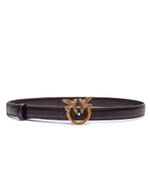 Кожаный ремень LOVE BERRY H2 Pinko - коричневый(100143 A0F1)