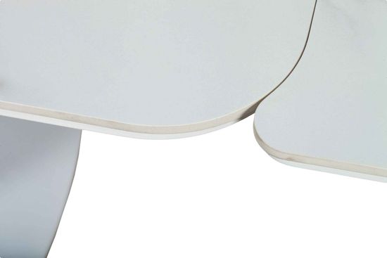 Стол Style 140 White Stone Matt / опора белая