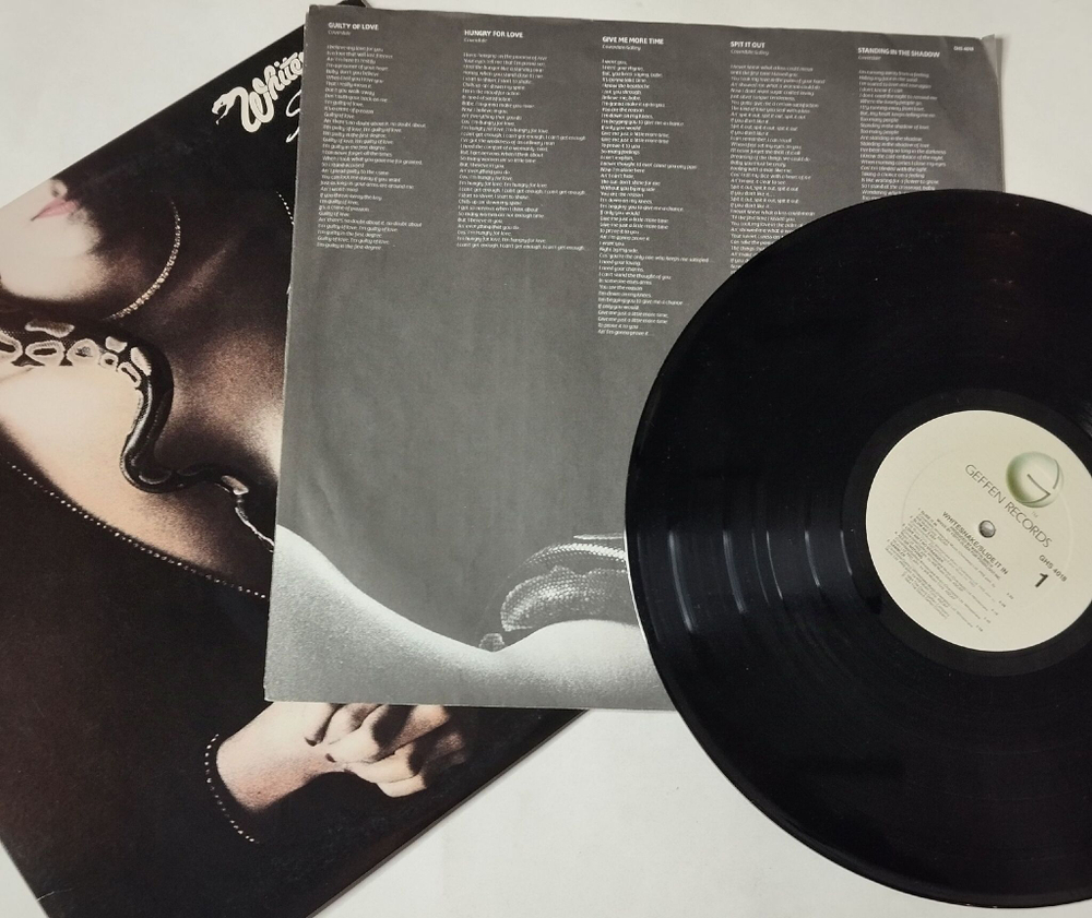 Винтажная виниловая пластинка LP Whitesnake Slide It In (USA 1984) GHS 4018