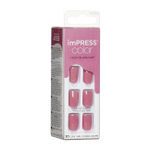 Self-adhesive nails imPRESS Color Petal Pink 30 pcs