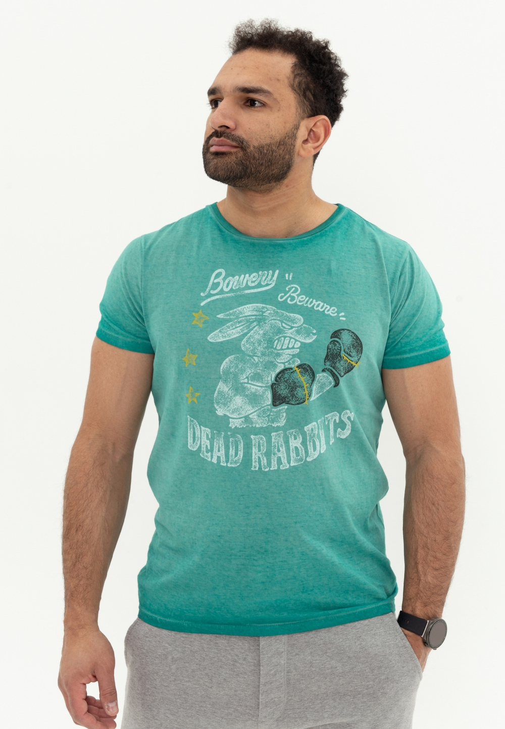 Футболка Bowery NYC "Rabbits" Vintage Sprite