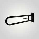 Поручень откидной 800 мм нерж. сталь NOFER 15051.80.N чёрный