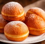 НОВИНКА! ПОНЧИКИ - БЕРЛИНЕРЫ - 4 вкуса