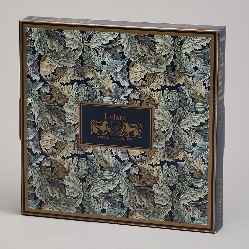 НАБОР ТАРЕЛОК ЗАКУСОЧНЫХ LEFARD "ART COLLECTION" 2 ШТ. 20,5 СМ (КОР=24НАБ,)