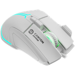 CANYON mouse Fortnax GM-636 RGB 9buttons Wired White