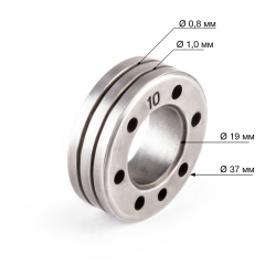 Ролик WECO 0.8/1.0 D=37 d=19 V