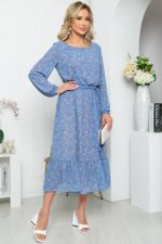 Платье "Фортуна" (голубое) П5326 LT Collection