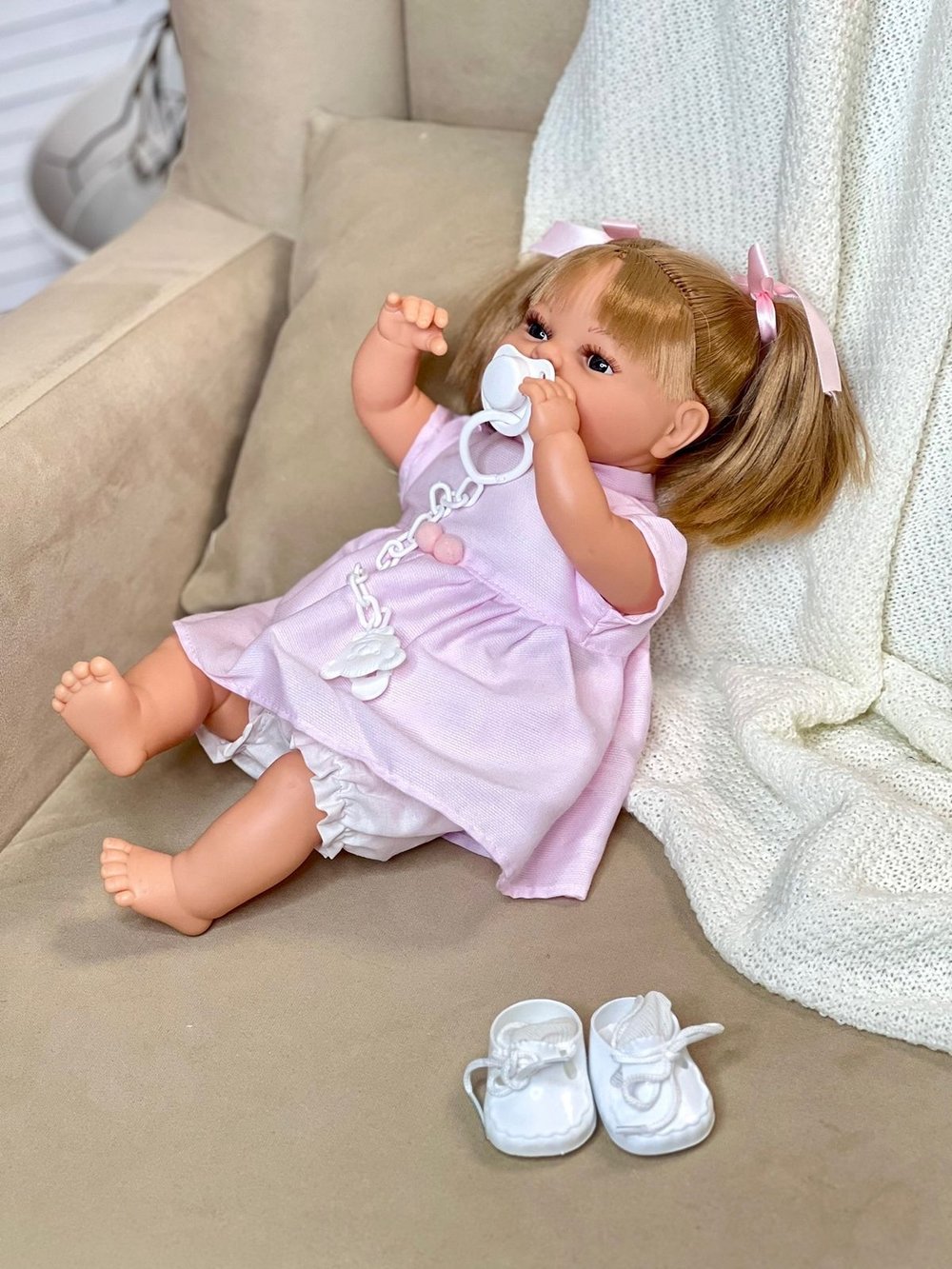 Кукла Berbesa мягконабивная 42см MARIA в пакете (4305K)