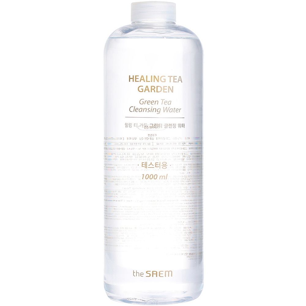 The Saem Healing Tea Garden Green Tea Cleansing Water вода увлажняющая с экстрактом зеленого чая