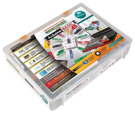 Электронный конструктор Знаток «Arduino BASIC» версия Education в пластиковом контейнере