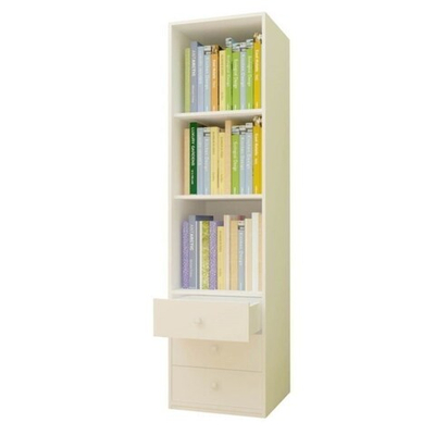 Стеллаж с ящиками Фея Белый