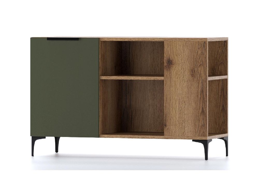 Харди тумба ТВА № 2 Дуб Делано Темный / Зеленый