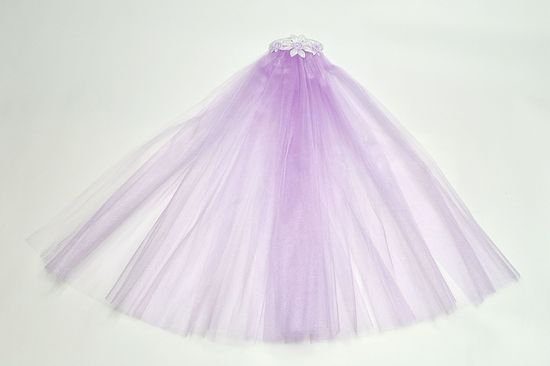 Мини фата коралловая SvetikFantasy "Для девичника" №5613.135