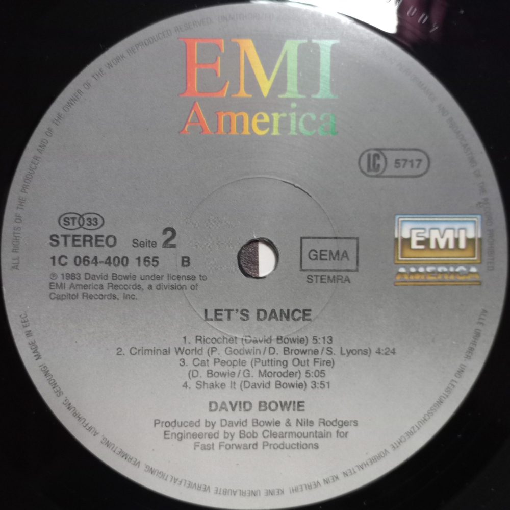 David Bowie / Let's Dance (LP)