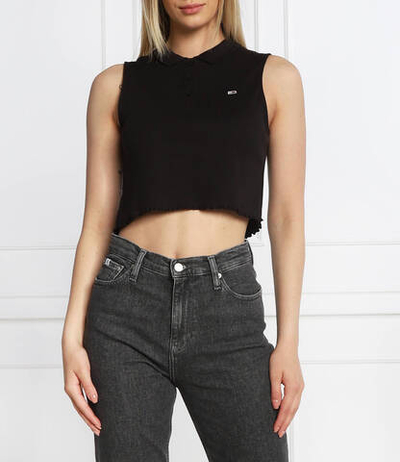 топ Tommy Jeans - черный(DW0DW12532)