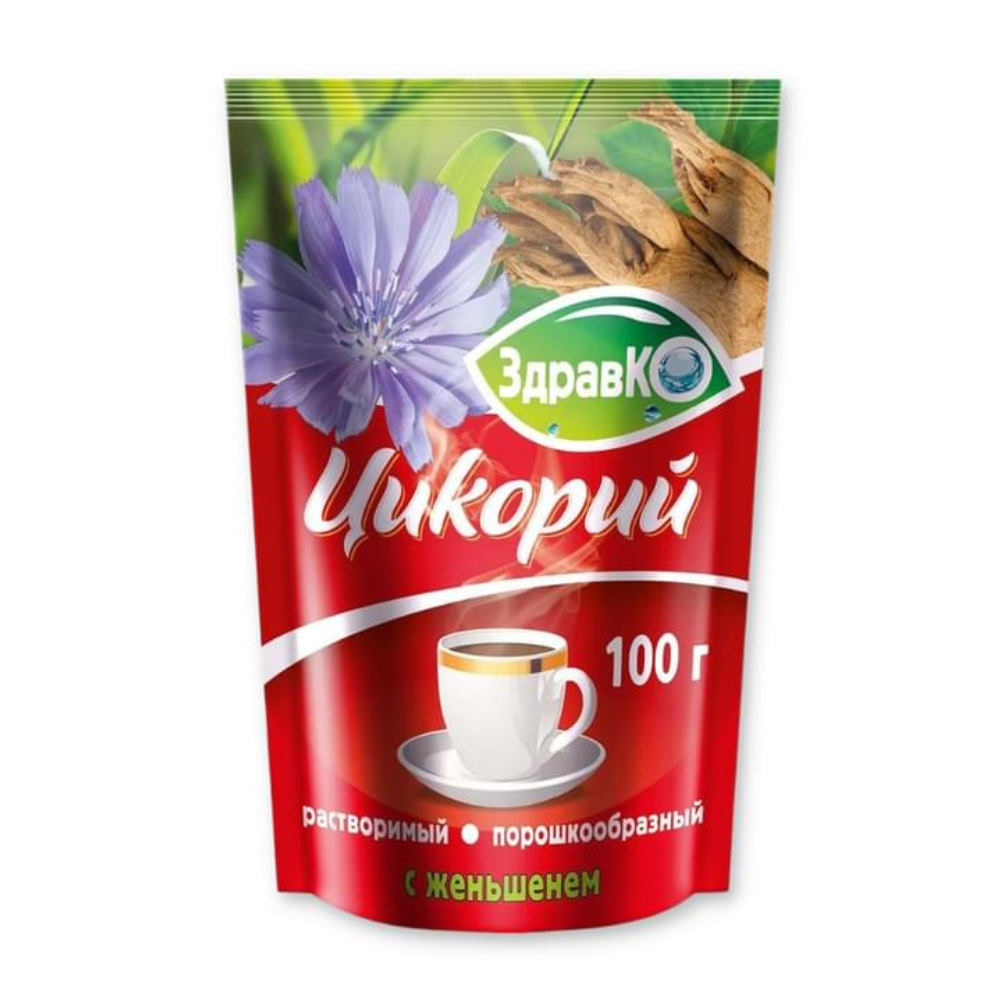 Цикорий Здравко с женьшенем 100 гр