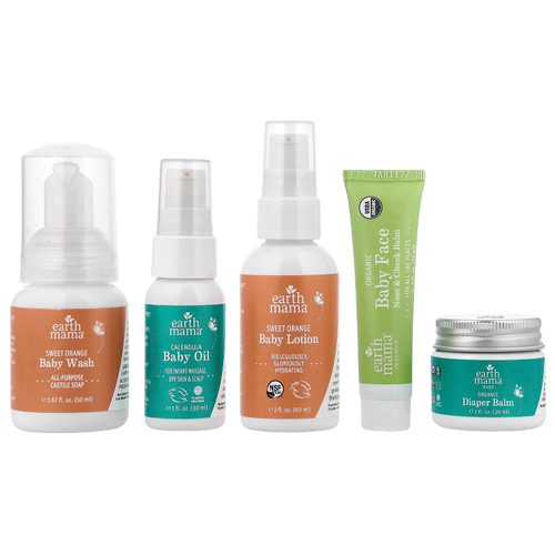 Earth Mama, A Little кое-что для малышей, набор из 5 предметов