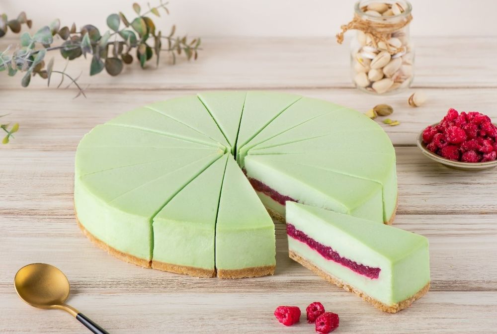 Чизкейк BETTY&#39;S CAKE Фисташка и малина, 2кг, Россия (16 порций)