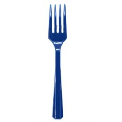 Вилка пласт Navy Flag Blue 20шт