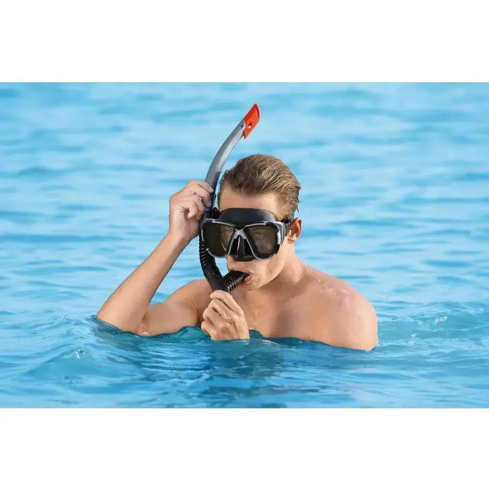 Набор для подводного плавания от 14 лет Black Sea@Fin Set: маска,трубка,ласты (разм. 43-48) Bestway (25045)