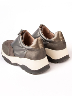 Кроссовки нат. кожа (36-41)р. / шт. H610-6