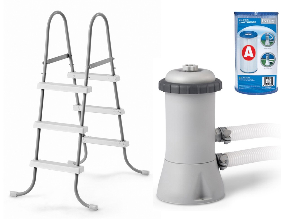 Каркасный бассейн, 366х99 см.