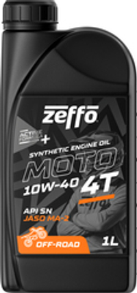 Синтетическое моторное масло MOTO 4T Off-Road SM 10W-40