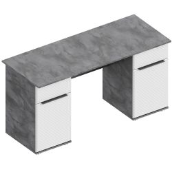 Стол письменный 2-х тумбовый МС "Лео"