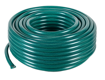 Шланг поливочный ПВХ, трёхслойный армированный 3/4, 50м Вихрь