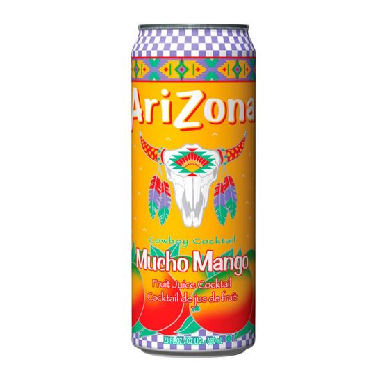 Напиток сокосодержащий AriZona Mucho Mango со вкусом манго, 680 мл