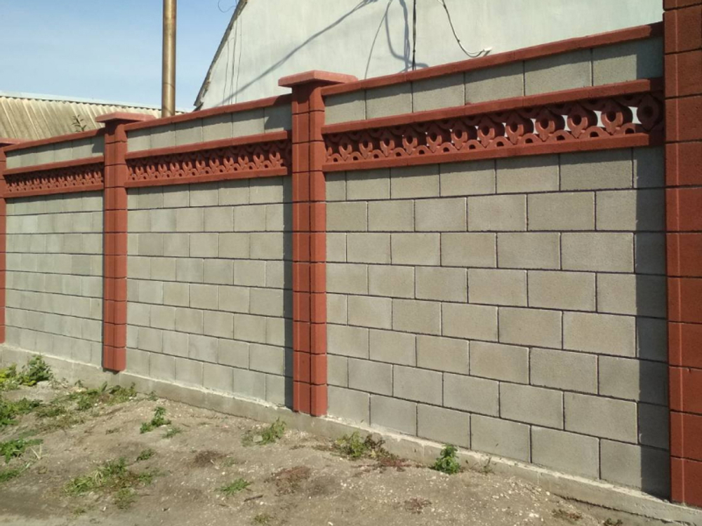 Французский забор, Комплект 3 Цветной