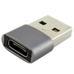 Адаптер WALKER переходник USB -- TYPE-C металлический