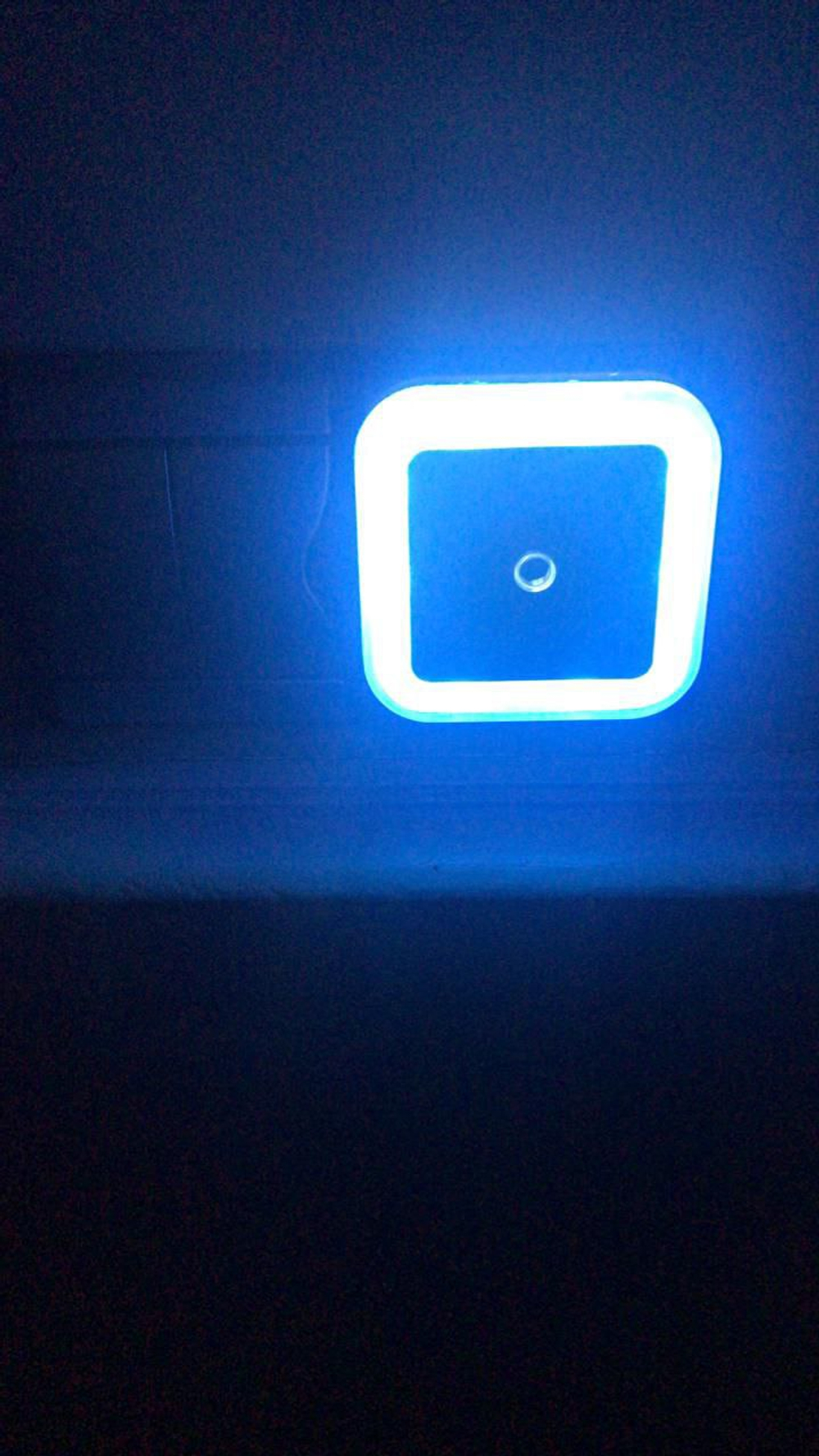 Ночник светодиодный Квадрат с датчиком освещенности