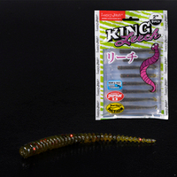 Слаги съедобные LJ Pro Series King Leech 2in (5 см), цвет PA03, 9шт/уп